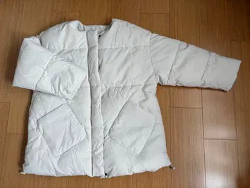 moment+ 노카라 파이버 다운 자켓