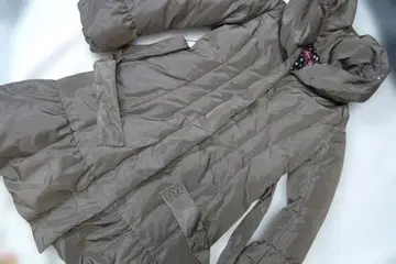 슈퍼 뷰티 장식 포함 다운 코트 42