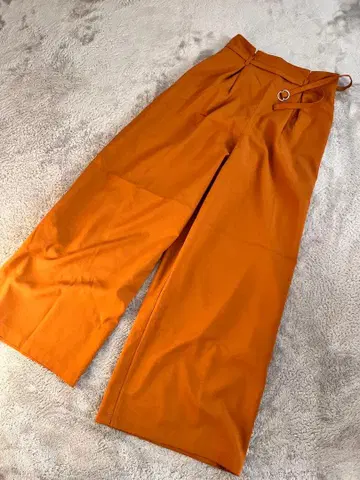 어반 리서치 머스타드 플레어 팬츠 슬랙스