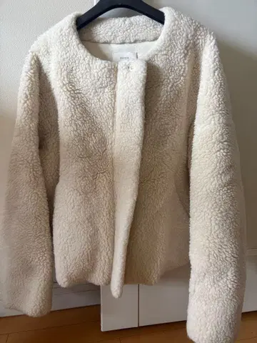 ounce 보아 자켓 무스탕 leday