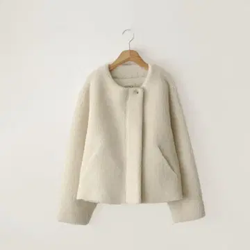 ounce 보아 자켓 무스탕 leday