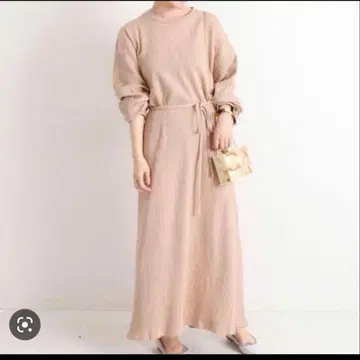 베이스 레인지 카프탄 원피스