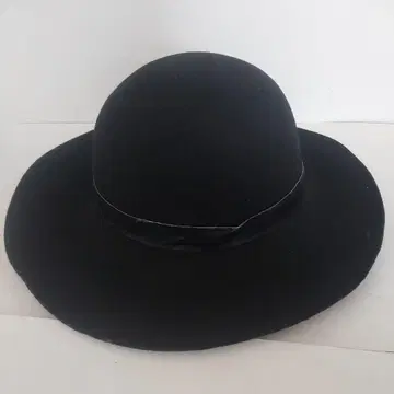 새상품급 ALPHA STADIO 블랙 펠트 햇