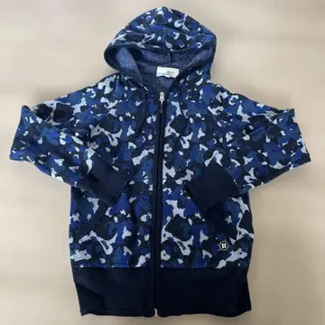 BRIEFING 카모 패턴 후드 부착 스웨터 S