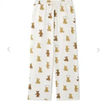 젤라또피케 베어 패턴 롱 팬츠 PWCP242324