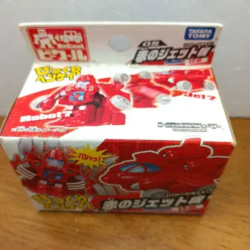 [미개봉 새상품] 비쿨 05 깜짝 변신 로봇 빨간색 제트기