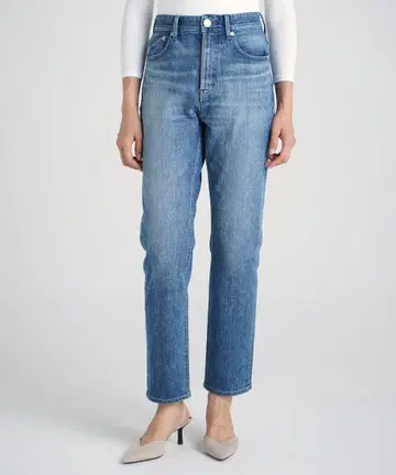 YANUK PREMIUM2 하이웨스트 스트레이트 ANNETTE 25