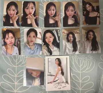 김지원 1st FAN MEETING OFFICIAL 사진 트레이딩 카드