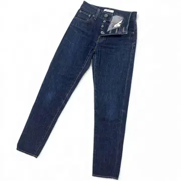 MOUSSY VINTAGE 버튼 플라이 스트레치 데님 23 새상품급