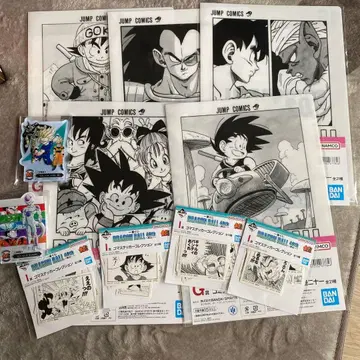 제일복권 드래곤볼 40th 그 하위상 묶음 판매