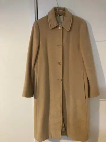 MAX&Co. 베이지 롱 코트 스테디셀러 이탈리아제