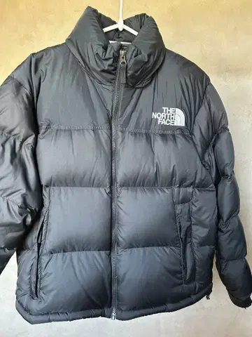 THE NORTH FACE 블랙 다운 자켓 숏 눕시
