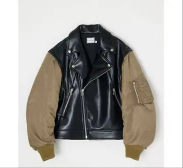 moussy 가죽 자켓