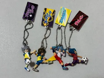 이나즈마 일레븐 필살기 키체인 4개 세트