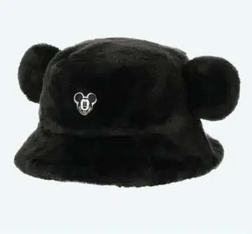 미키 버킷햇 블랙 디즈니 리조트 퍼 모자