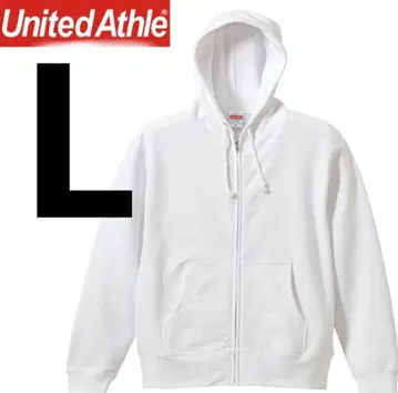 유나이티드 애슬레 지퍼 후드티 L