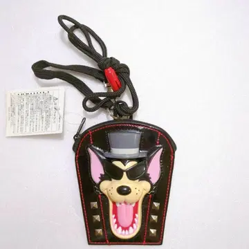 디즈니 삼총사 배드 울프 패스 케이스 코인 케이스