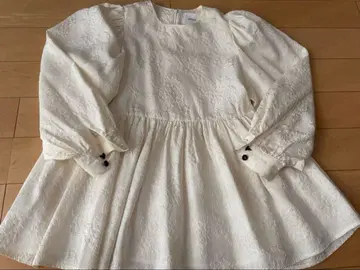 OHGA 블라우스 후르츠 블라우스