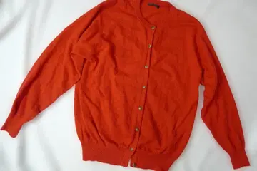 캐시미어 100% 노카라 니트 가디건 17 빅 사이즈