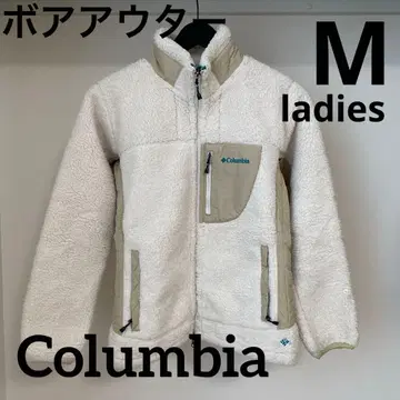 컬럼비아 보아 아우터 여성용 M 아이보리 에메랄드 그린