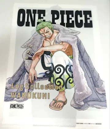 원피스 조로 국자 클리어 파일 혜택 로그 컬렉션