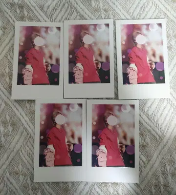 이레이스 실사 랜덤 폴라로이드풍 트레이딩 카드 2025 나이코 5장 세트