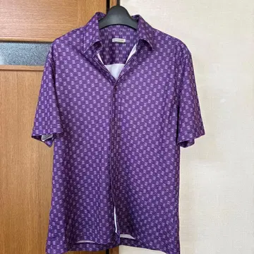 CLOCKHOUSE 하와이안 셔츠 퍼플