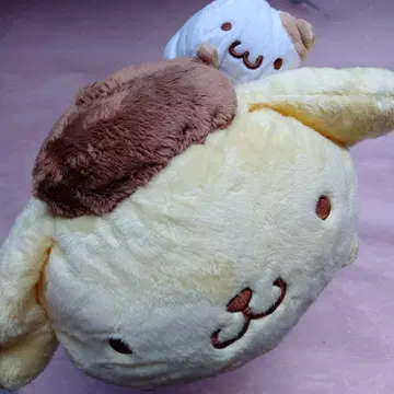 폼폼푸딩 티슈 커버 케이스 봉제 인형