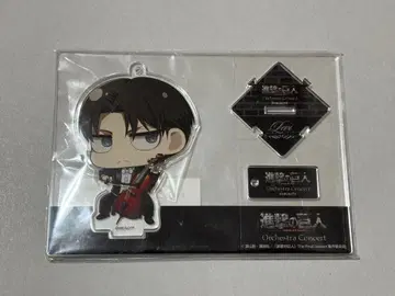 진격의 거인 오케스트라 콘서트 아크릴 스탠드 키링 리바이