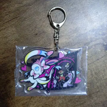 님피아 아크릴 키링 Midnight Agent 포켓몬 센터