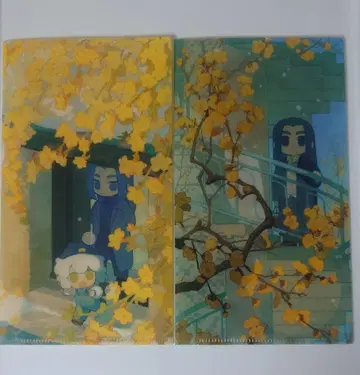 라오허전기 로샤오헤이센키 티켓 홀더 & 스티커 세트