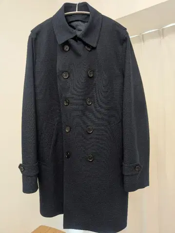 타카큐 네이비 스텐카라 코트