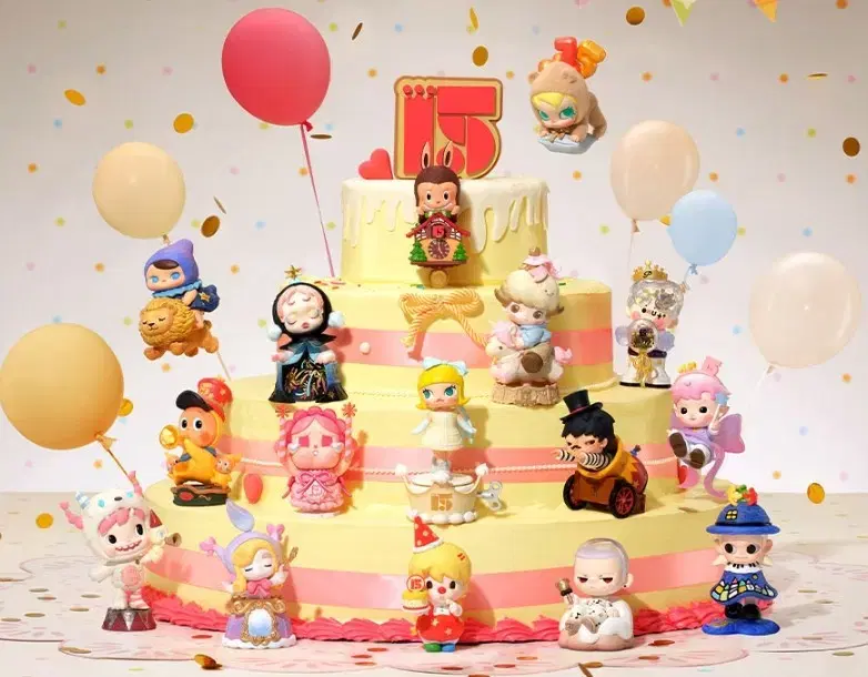 Pop Mart 15th Anniversary Figure