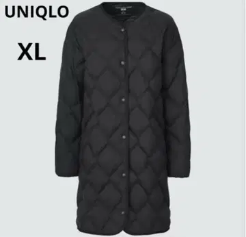 UNIQLO 울트라 다운 릴랙스 코트 블랙 XL 배송비 포함