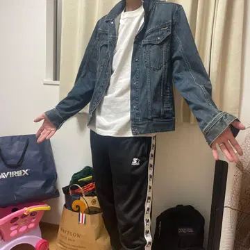 volcom 데님 자켓