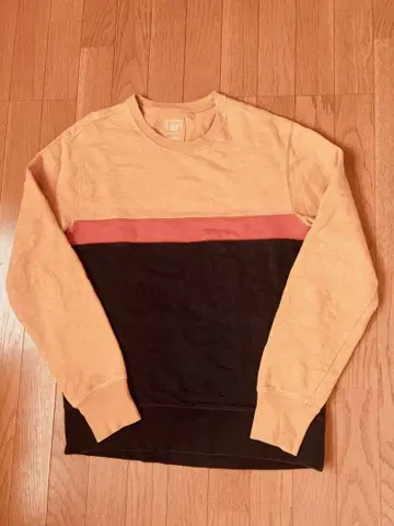 GAP 컬러 블록 크루넥 트레이닝복