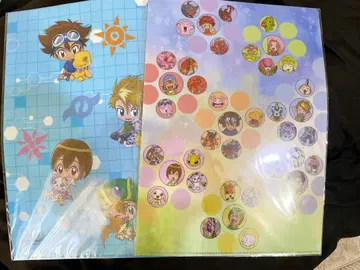 디지몬 어드벤처 클리어 파일 2종 세트