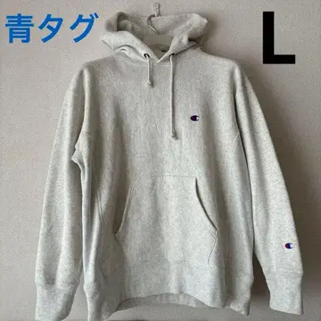 챔피온 리버스 위브 파랑 택 L 오트밀