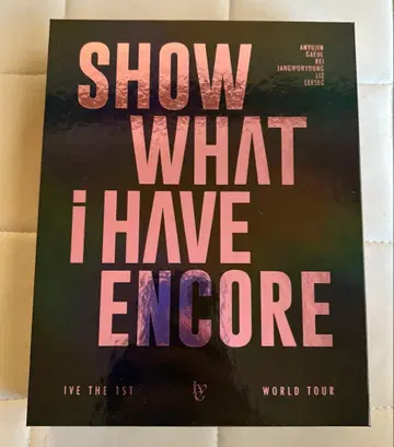 IVE SHOW WHAT I HAVE ENCORE 라이브 Blu-ray