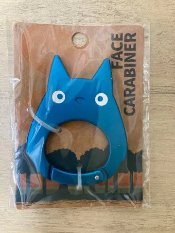 지브리 중토토로 페이스 카라비너 미사용 새상품