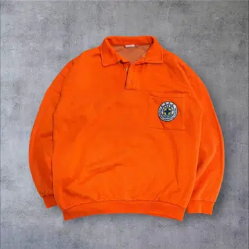 이탈리아제 빈티지/오렌지 트레이닝복