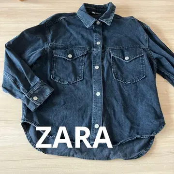 새상품급 ZARA 자라 블랙 데님 G