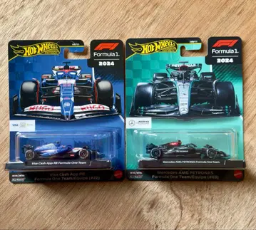 핫휠 포뮬러 1 미니카 2대 세트