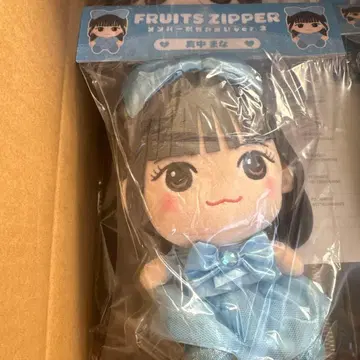 마나카 마나 후르츠 지퍼 마나피 봉제 인형 치비누이