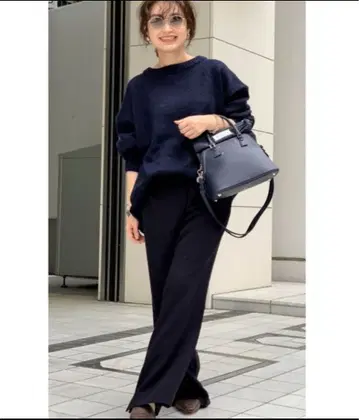 L'Appartement GOOD GRIEF Wide Pants 네이비