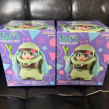 GUNDAM x MIKU 45주년 하츠네 미쿠 피규어