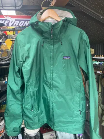 patagonia 남성용 트렌트쉘 자켓 M 그린