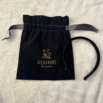 ALEXANDRE DE PARIS 벨벳 머리띠