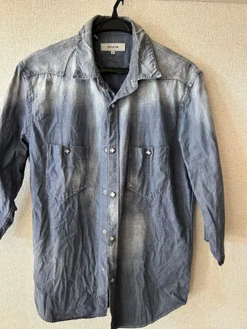 nonnative 그라데이션 데님 긴팔 셔츠