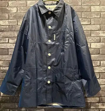 CHEVRE 네이비 커버올/레인코트